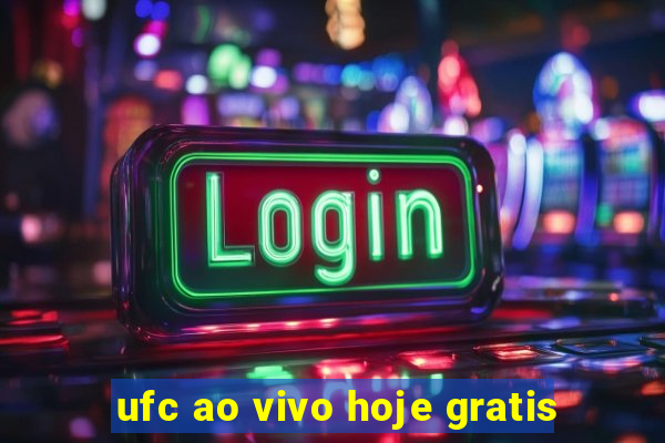 ufc ao vivo hoje gratis