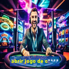 abrir jogo de c****