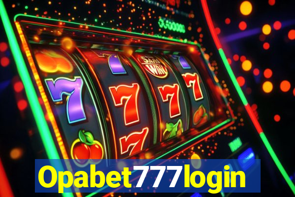 Opabet777login