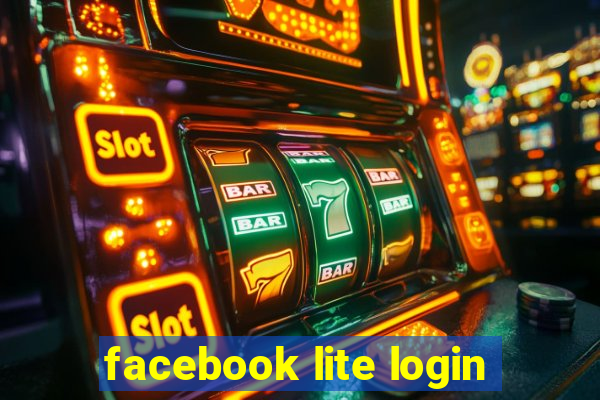 facebook lite login