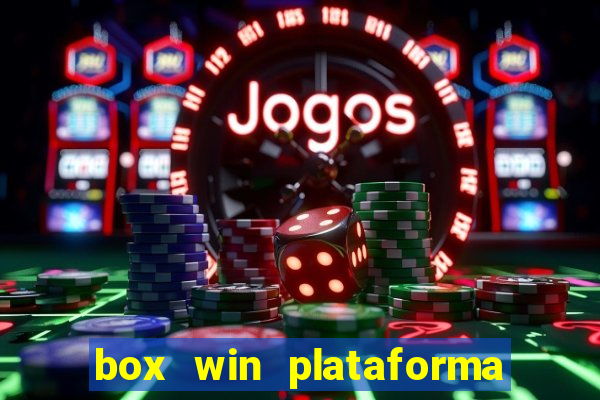 box win plataforma de jogos