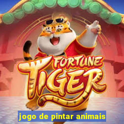 jogo de pintar animais